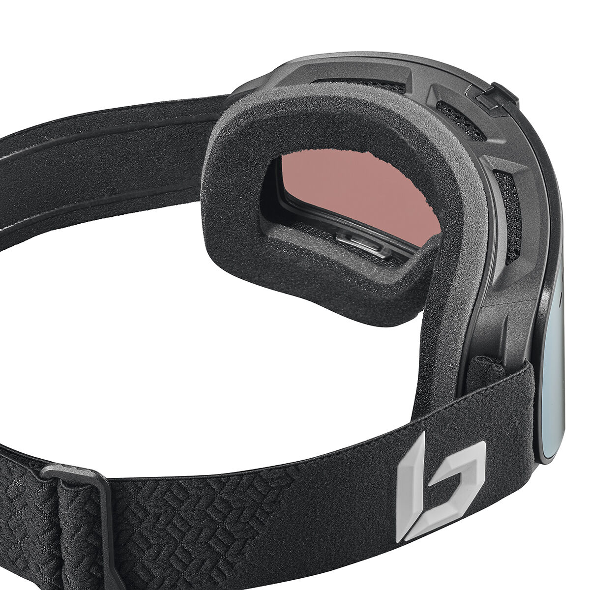 NEVADA NEO, Black Matte-Volt Ice Blue & Light Vermillon Blue, hi-res image number null